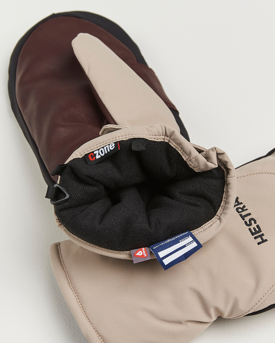 Homme | Gants | Hestra | CZone Mellow Mitt Beige