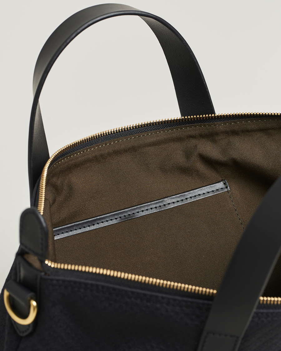 Heren | Tassen | Mismo | M/S Canvas Shopper Haptic Black/Black