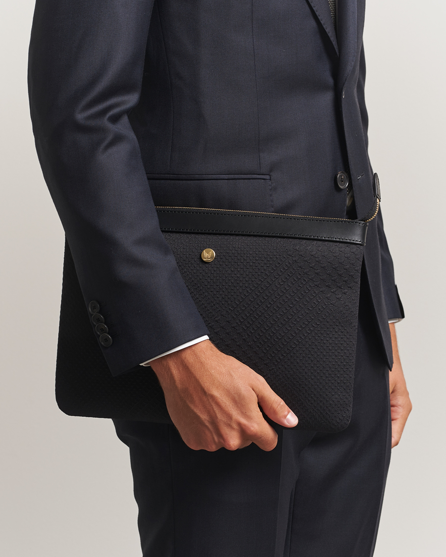 Homme | Sacs | Mismo | M/S Nylon Pouch Large Haptic Black/Black