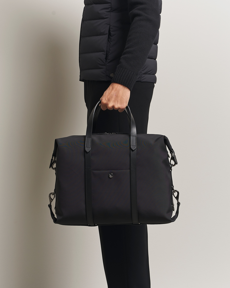 Homme | Sacs | Mismo | M/S Utility Nylon Duffle Bag Eclipse Black/Black