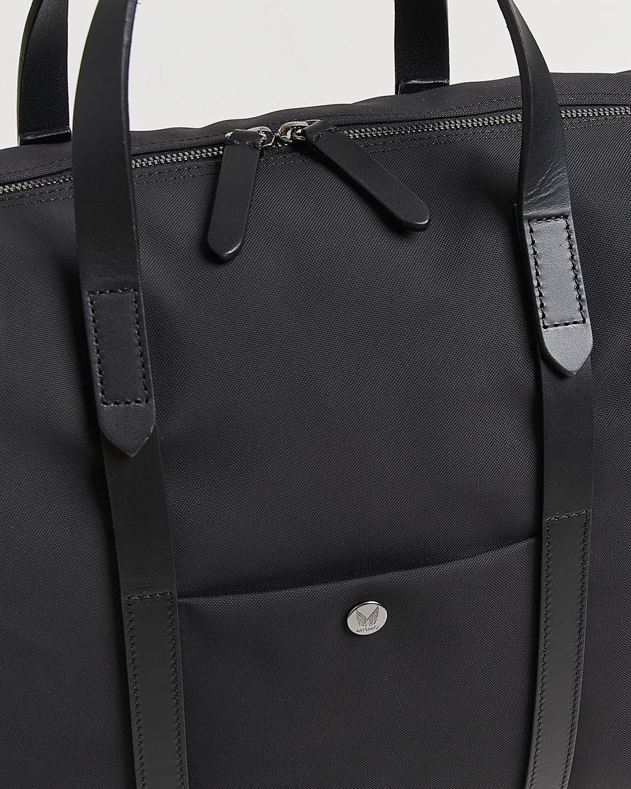 Heren | Tassen | Mismo | M/S Utility Nylon Duffle Bag Eclipse Black/Black
