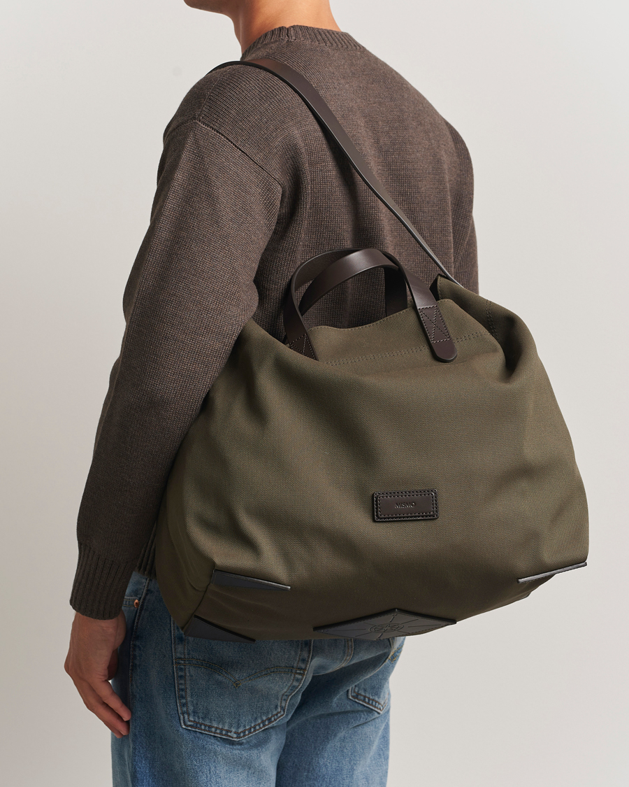 Homme | Sacs | Mismo | M/S Companion Tote Bag Army/Dark Brown