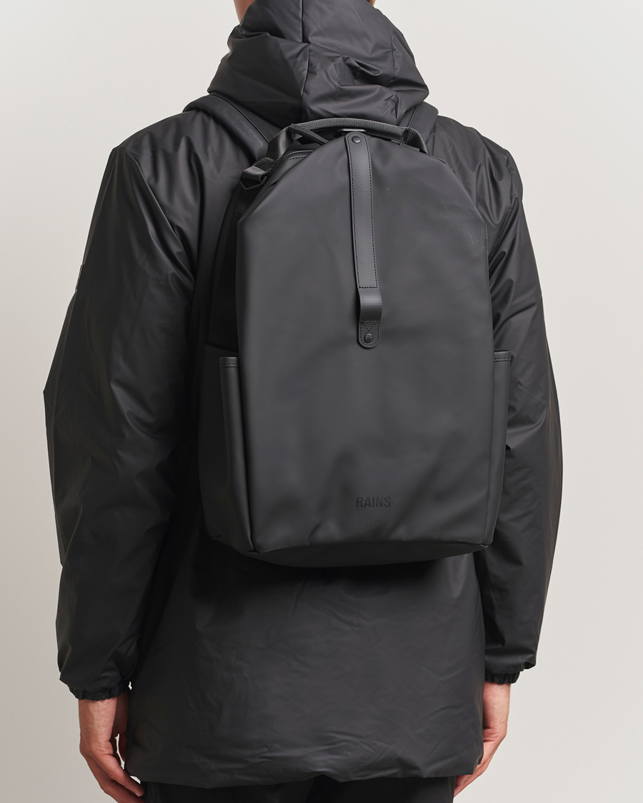 Homme | Sacs | RAINS | Clip Front Backpack Black