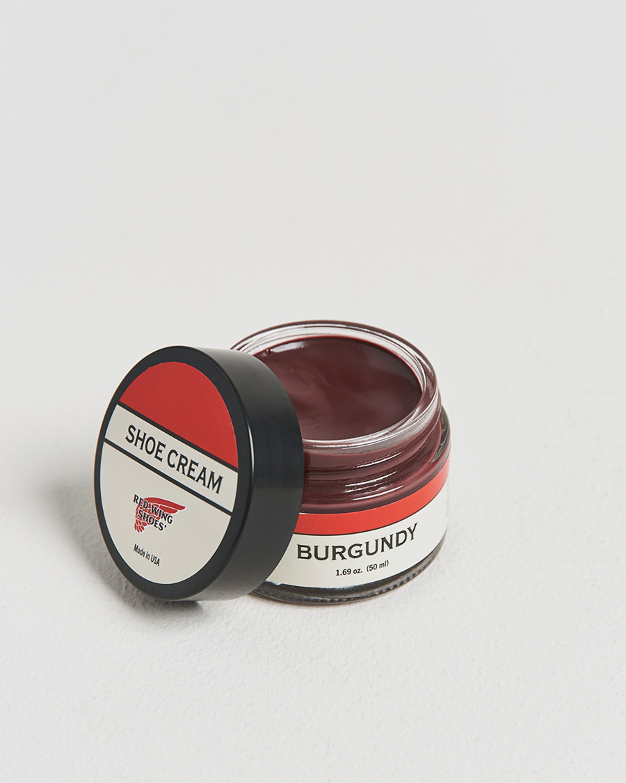 Homme | Entretien Chaussures | Red Wing Shoes | Shoe Cream Burgundy