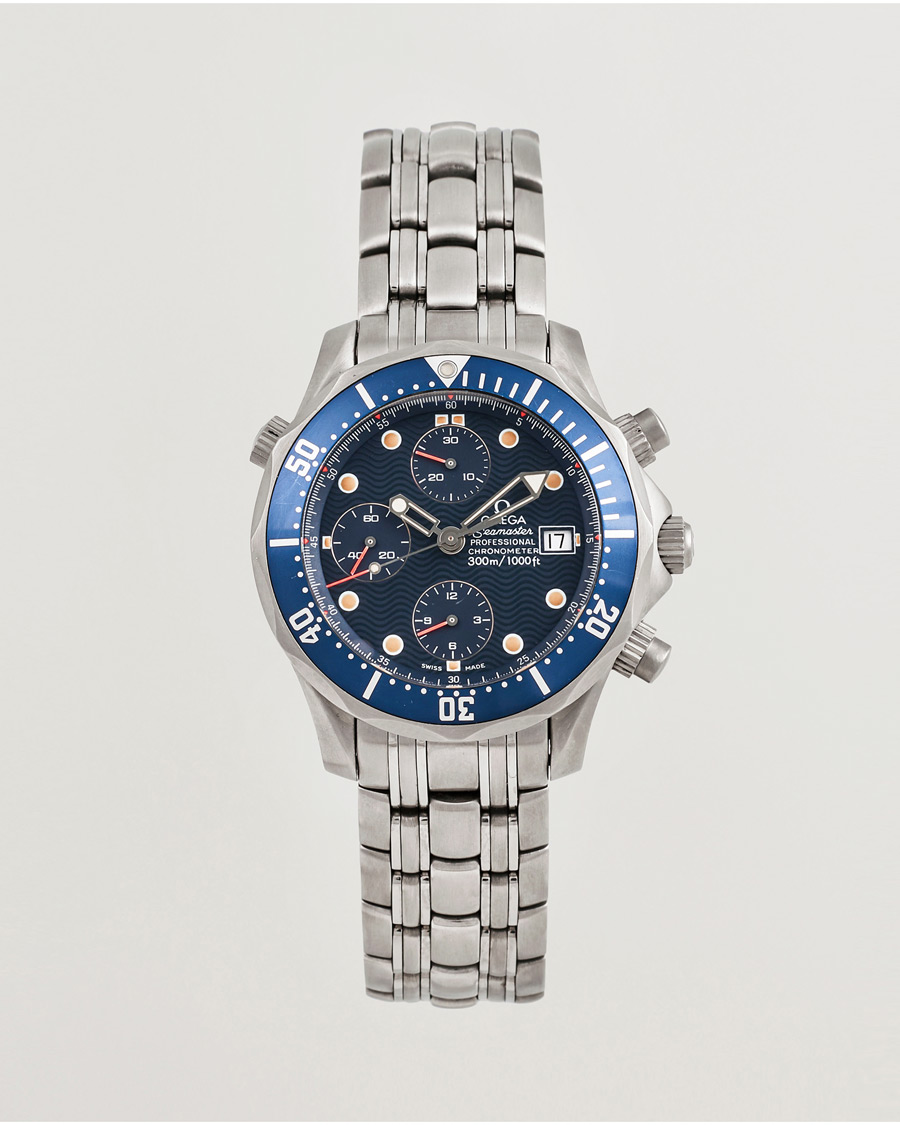 Heren | Pre-Owned & Vintage Watches | Omega Pre-Owned | Seamaster SMP 300 Chrono Titan