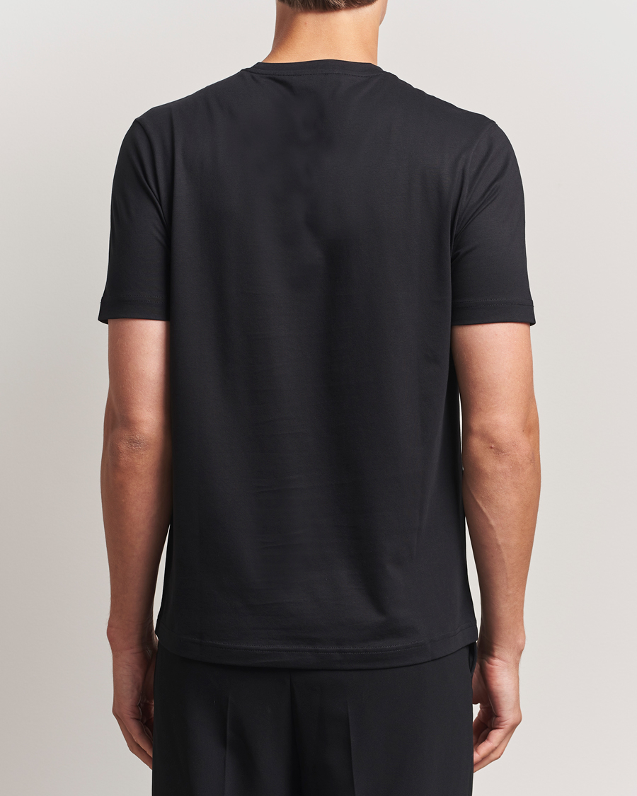 Homme | T-shirts | Stenströms | Supima Cotton T-Shirt Black