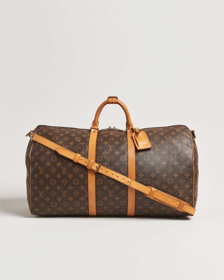 Homme | Pre-Owned & Vintage Bags | Louis Vuitton Pre-Owned | Keepall Bandoulière 55 Monogram