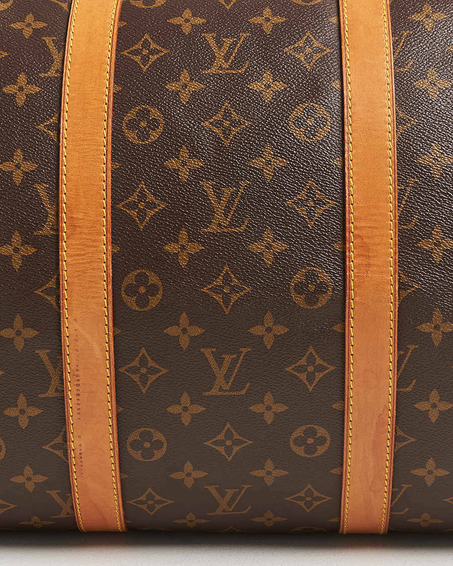 Homme | Pre-Owned & Vintage Bags | Louis Vuitton Pre-Owned | Keepall Bandoulière 55 Monogram