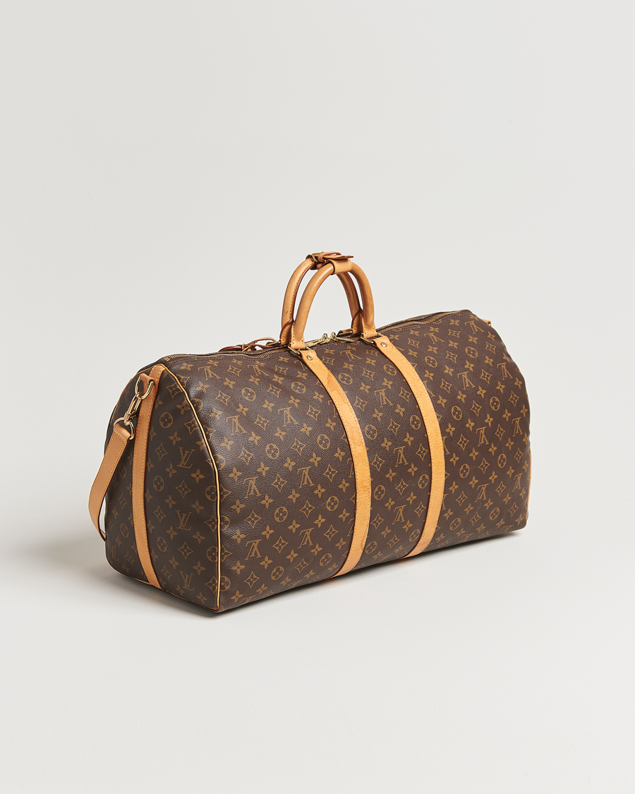Homme | Pre-Owned & Vintage Bags | Louis Vuitton Pre-Owned | Keepall Bandoulière 55 Monogram