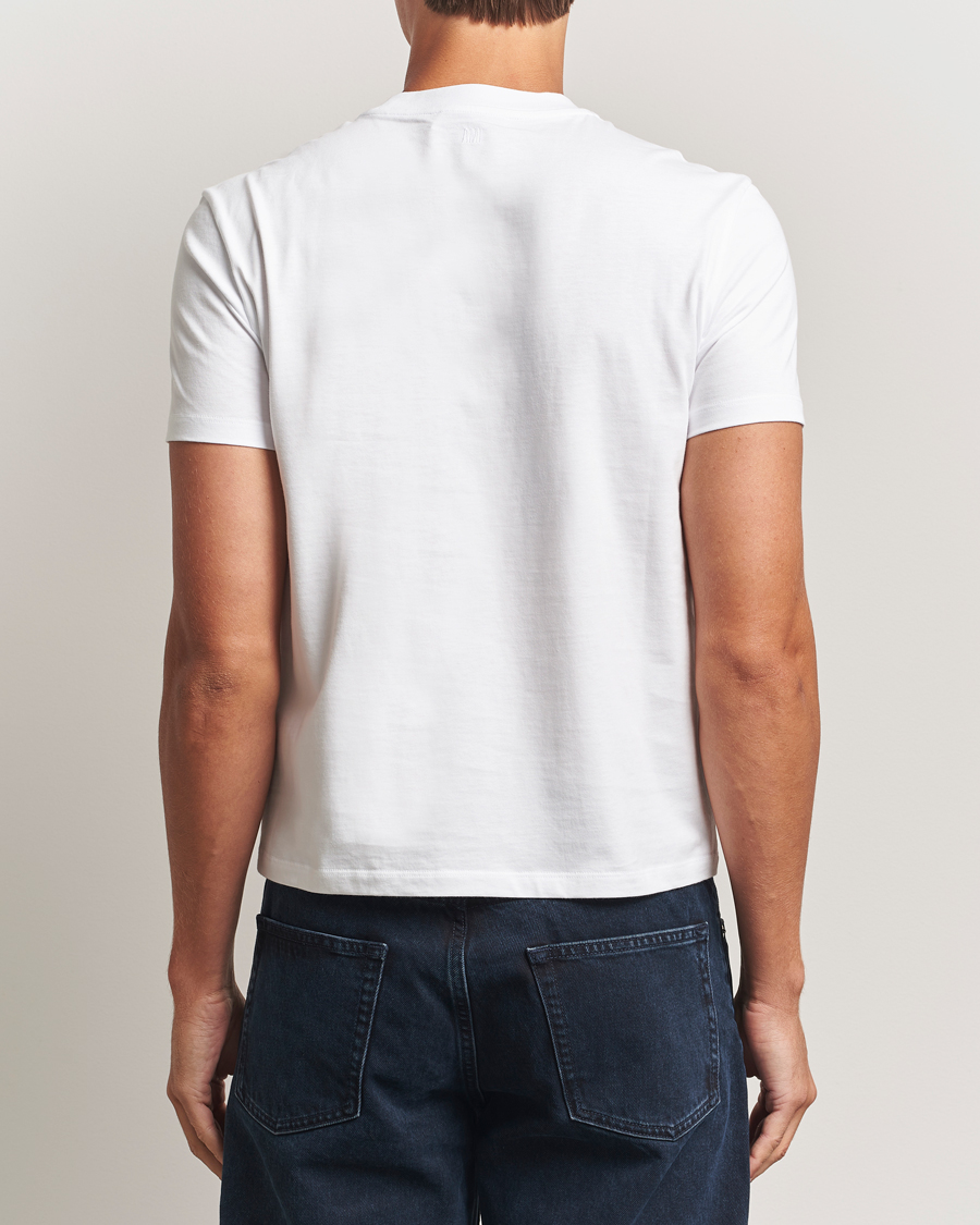 Homme | T-shirts | AMI | Heart Logo T-Shirt White