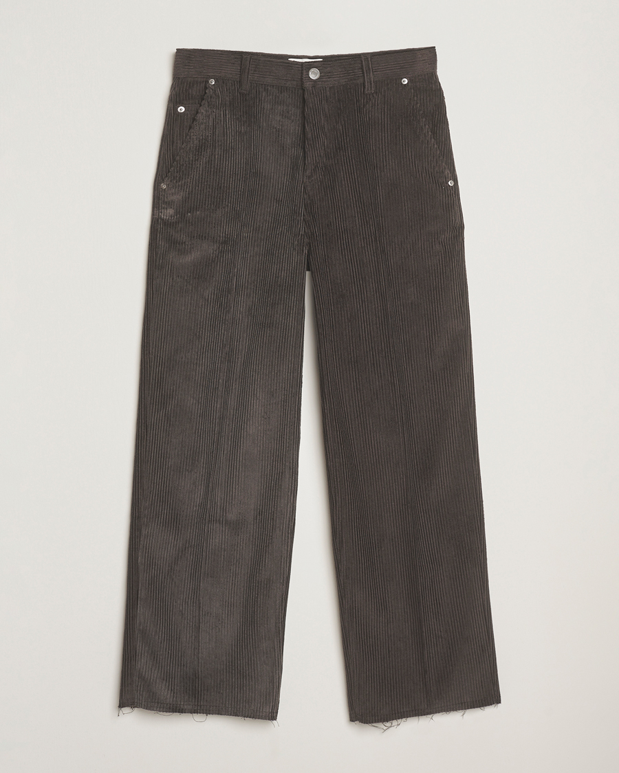 Homme | Pantalons | AMI | Corduroy Trousers Anthracite