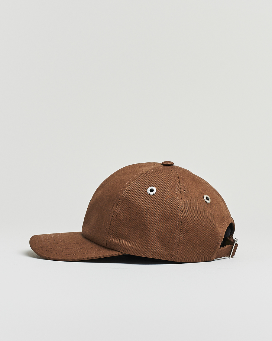 Heren | Hoeden en petten | AMI | Black Heart Logo Cap Noisette