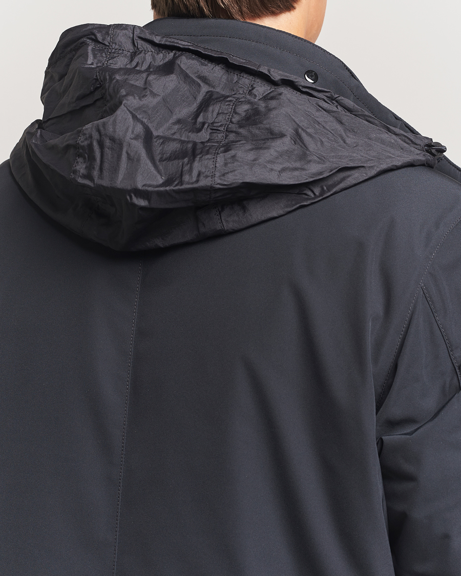 Homme | Manteaux Et Vestes | Stone Island | Micro Twill Padded Field Jacket Black