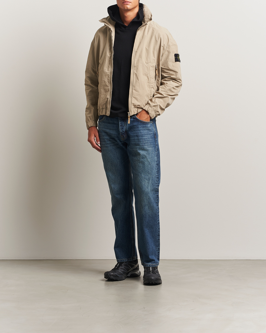 Heren | Jassen | Stone Island | David Light-TC Bomber Jacket Beige