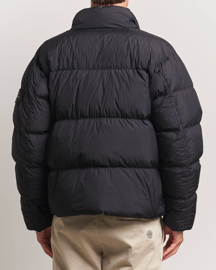 Heren | Jassen | Stone Island | Crinkle Reps Down Jacket Black