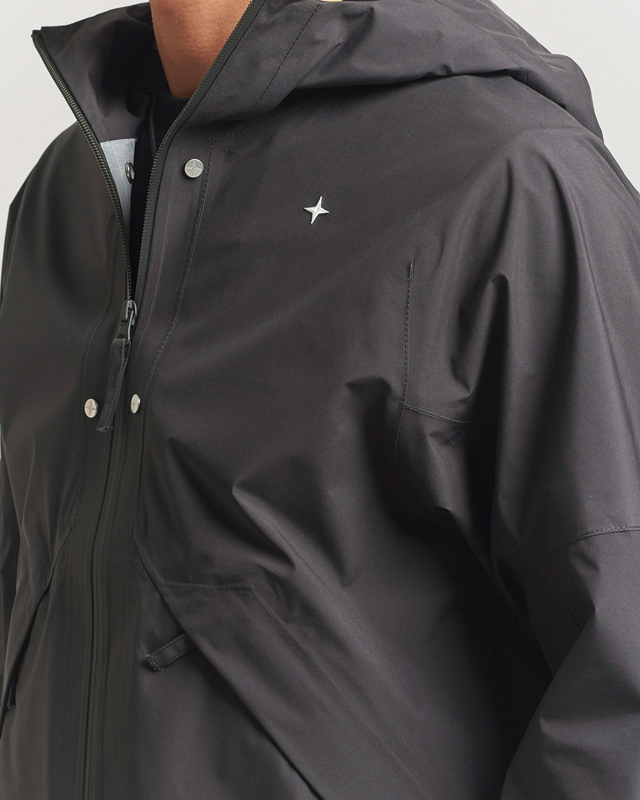 Homme | Manteaux Et Vestes | Stone Island | Stellina 3L Gore-Tex Hooded Jacket Lead Grey