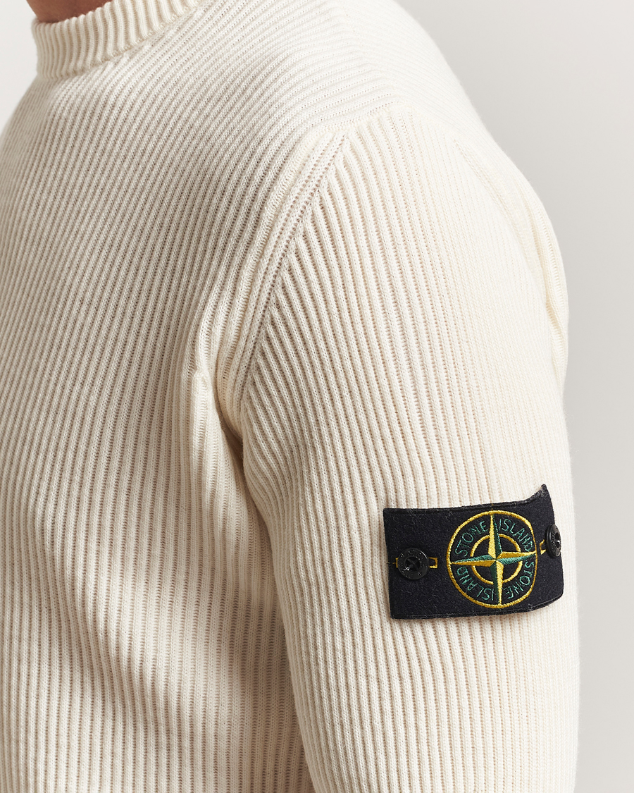 Heren | Truien | Stone Island | Full Rib Crewneck Ivory