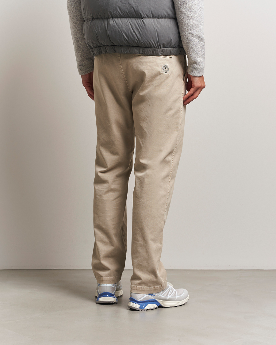 Heren | Broeken | Stone Island | Cotton Twill Stretch Chino Desert