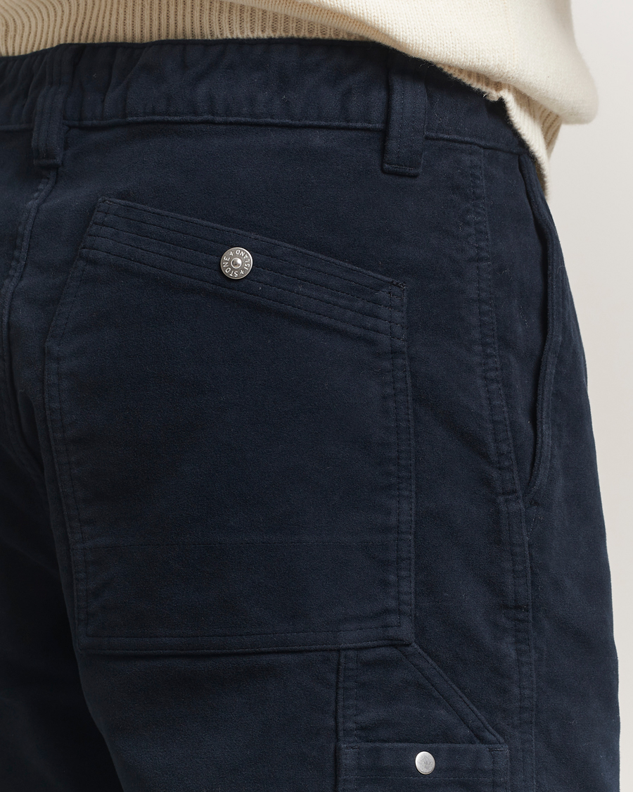 Homme | Pantalons | Stone Island | Cotton Moleskin Trousers Navy