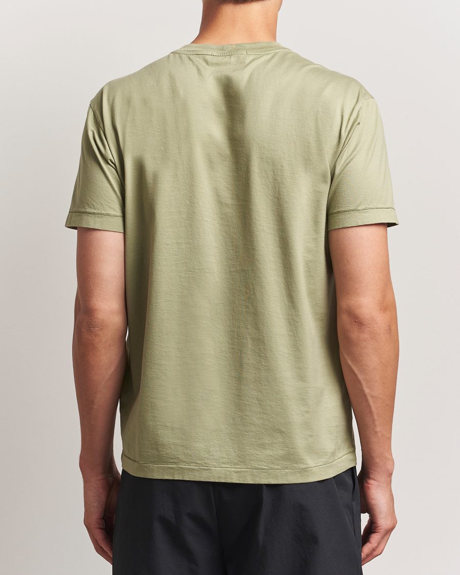 Homme | T-shirts | Stone Island | Garment Dyed Cotton Jersey T-Shirt Sage