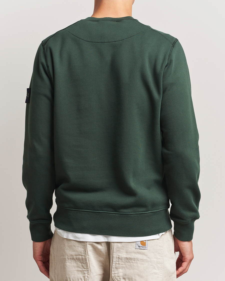 Homme | Pulls Et Tricots | Stone Island | Garment Dyed Fleece Sweatshirt Juniper