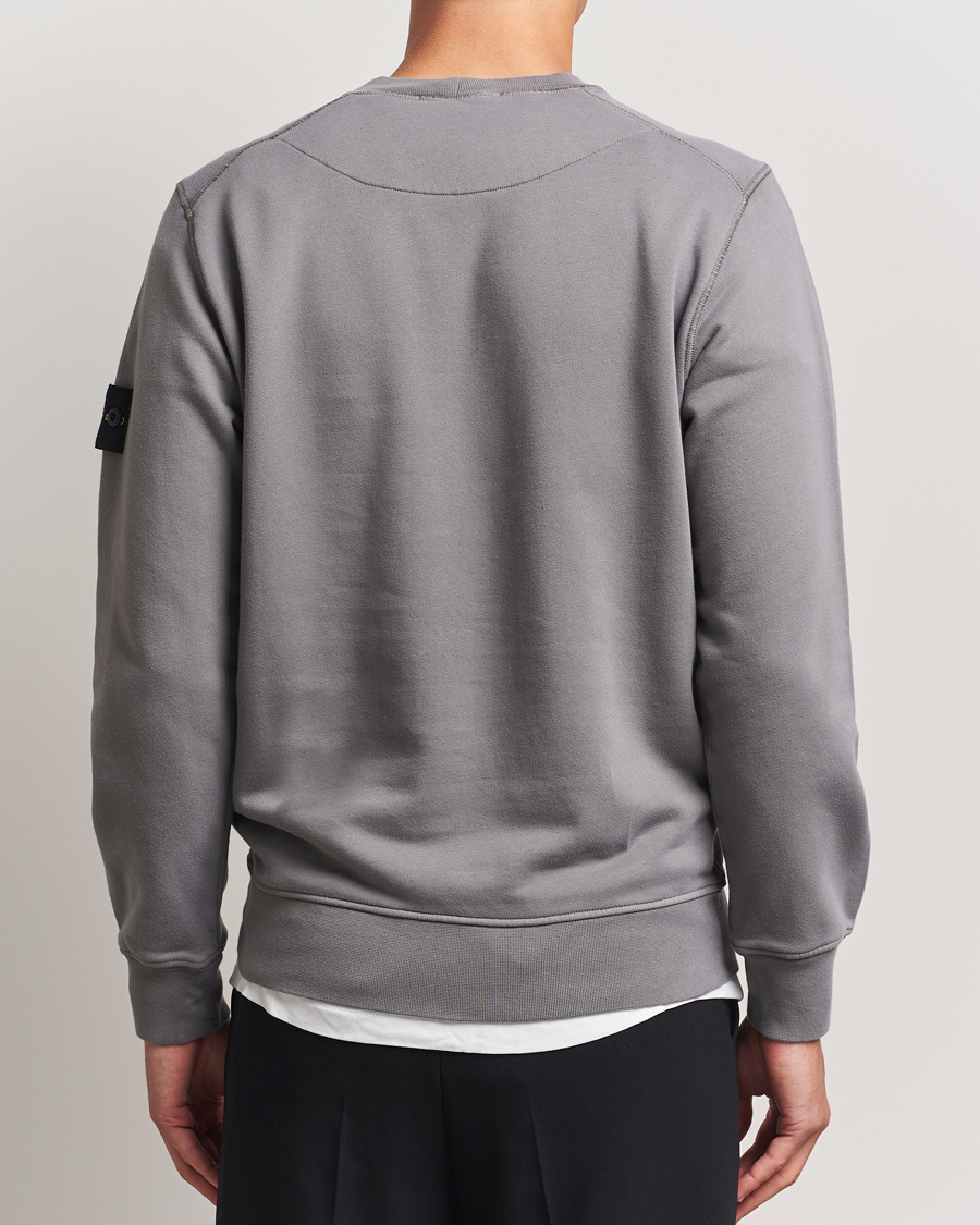 Homme | Pulls Et Tricots | Stone Island | Garment Dyed Fleece Sweatshirt Cement