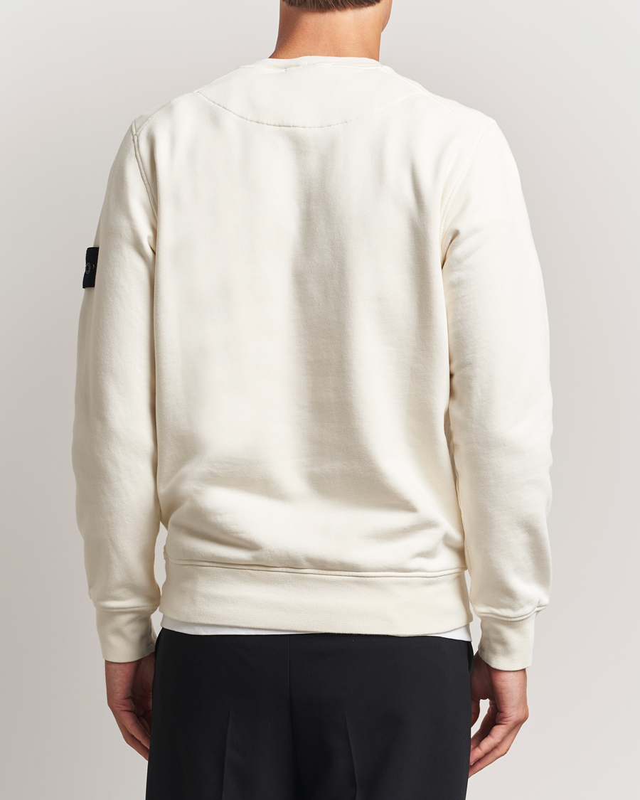 Homme | Pulls Et Tricots | Stone Island | Garment Dyed Fleece Sweatshirt Ivory