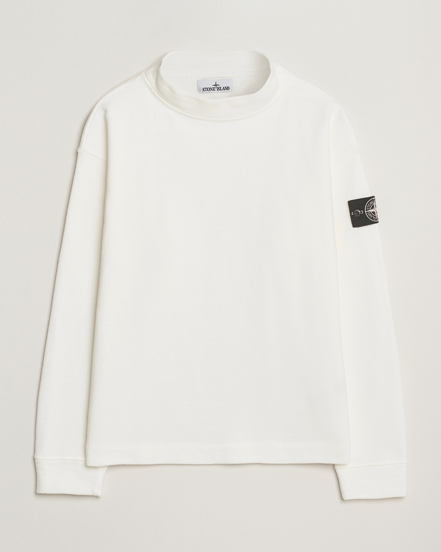 Homme | Pulls Et Tricots | Stone Island | RAW Knitted Cotton Crew Neck Natural