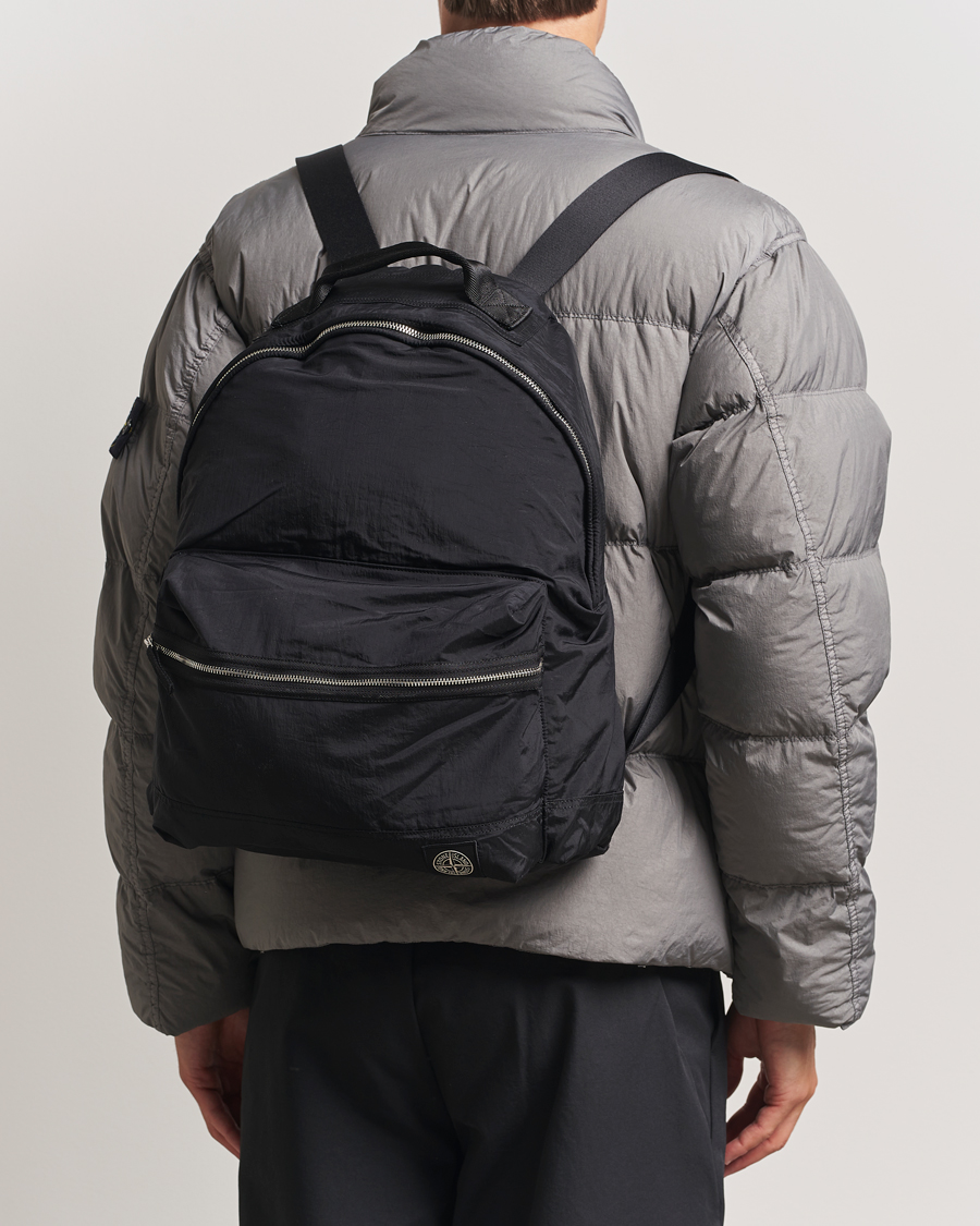 Homme | Sacs | Stone Island | Nylon Metal Backpack Black
