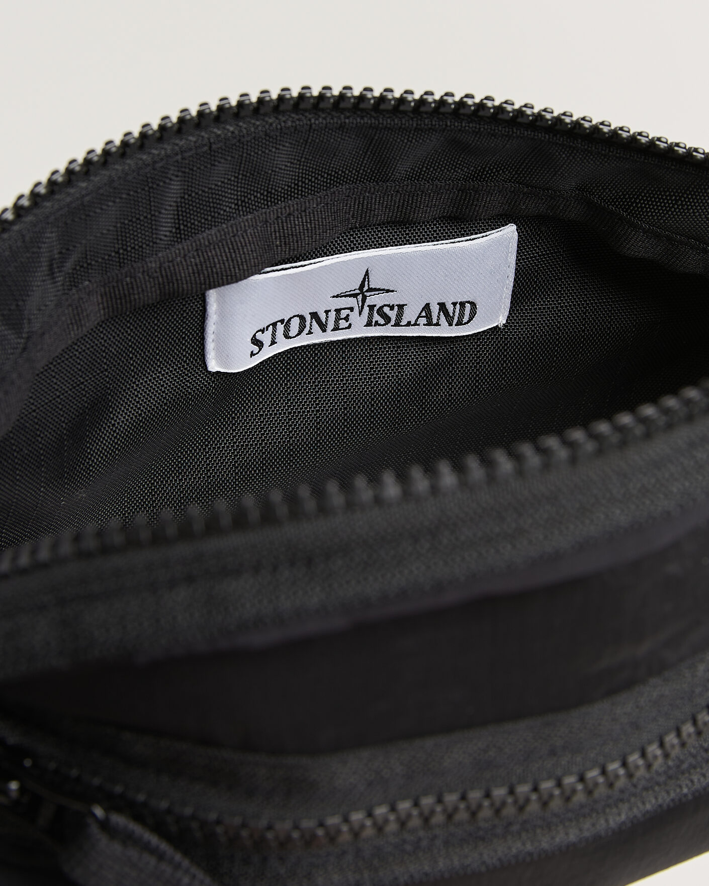 Heren | Tassen | Stone Island | Nylon Metal Waist Pouch Black
