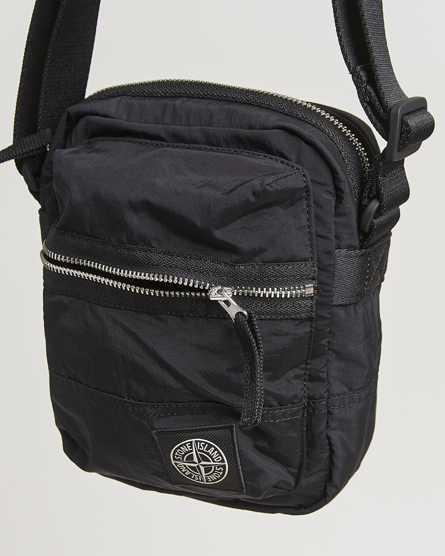 Homme | Sacs | Stone Island | Nylon Metal Shoulder Pouch Black