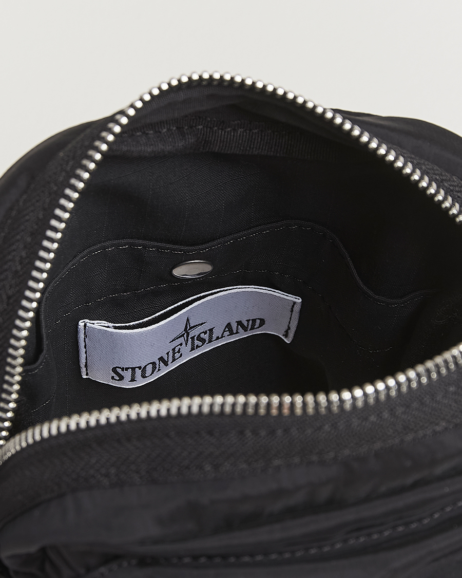 Homme | Sacs | Stone Island | Nylon Metal Shoulder Pouch Black
