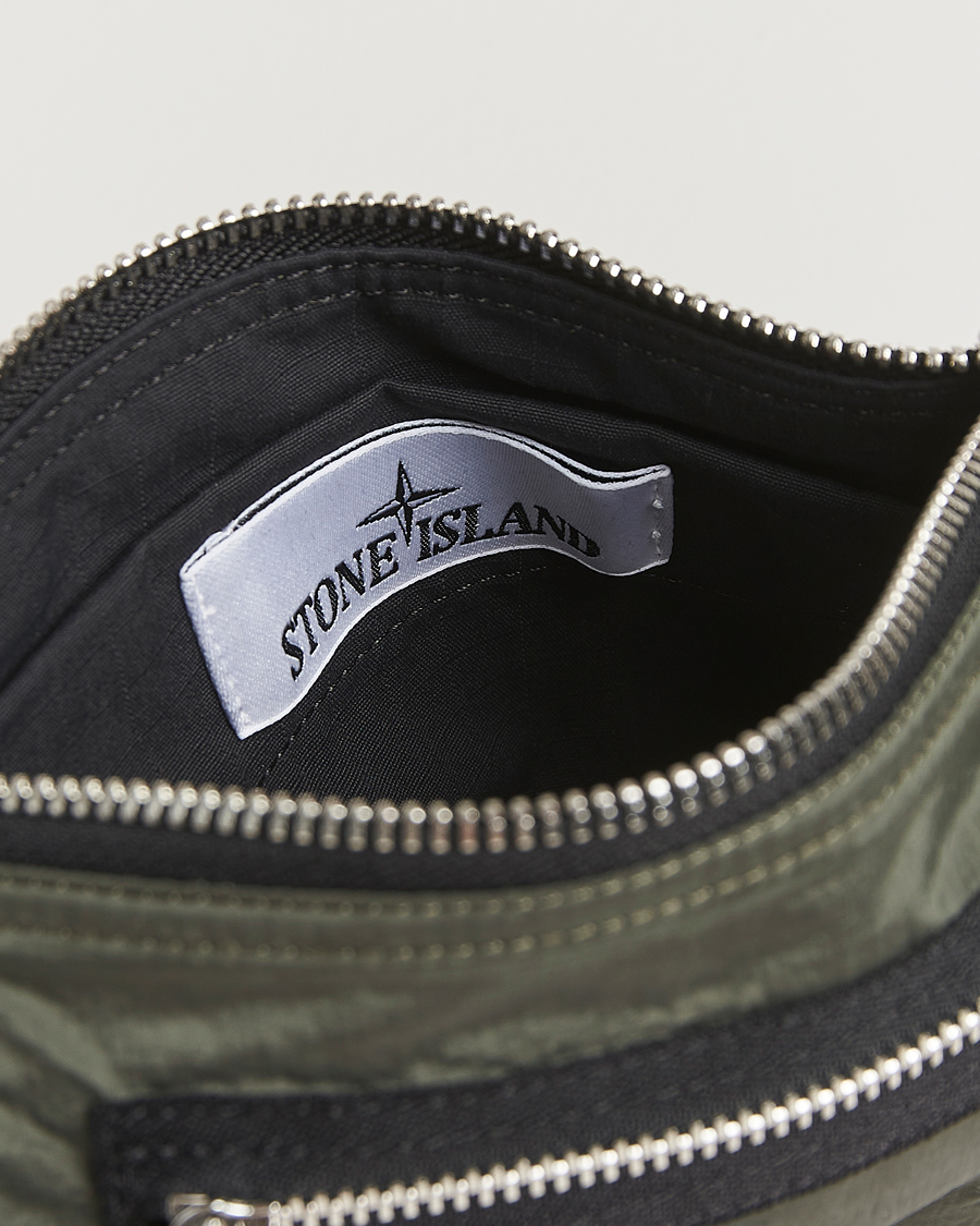 Homme | Portefeuilles | Stone Island | Nylon Metal Zip Wallet Musk