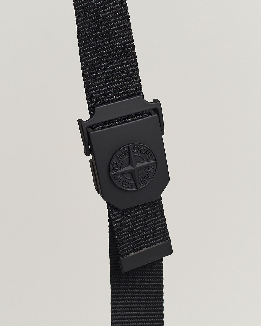 Homme | Ceintures | Stone Island | Textile Belt Black