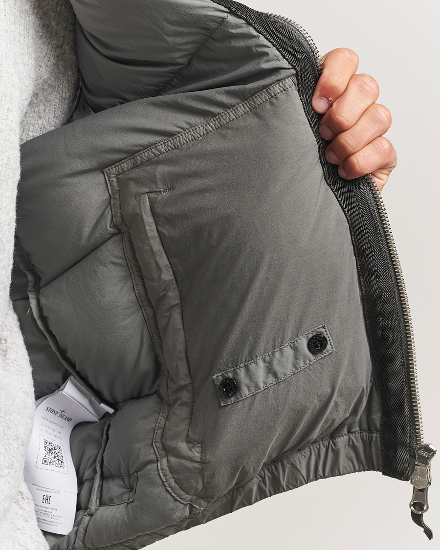 Homme | Gilets | Stone Island | Seamless Tunnel Nylon Down Vest Cement