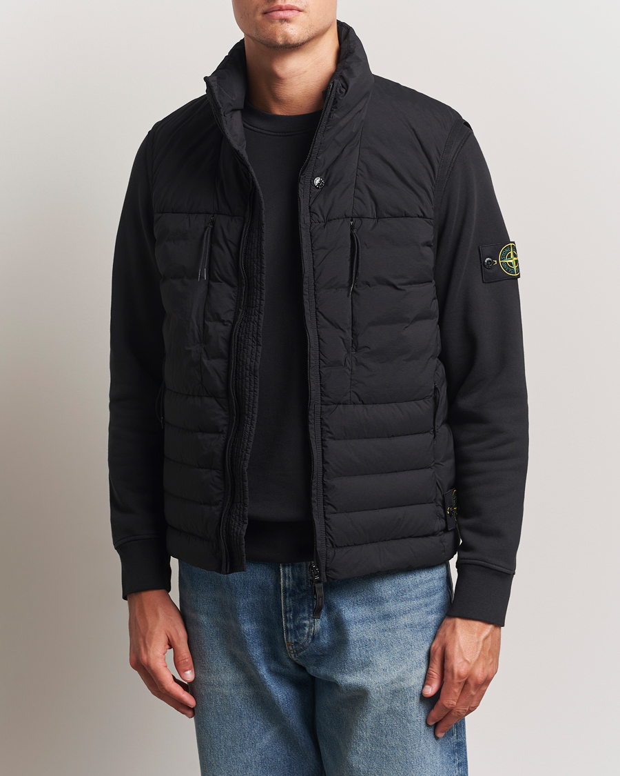 Homme | Gilets | Stone Island | Nylon Down Vest Black