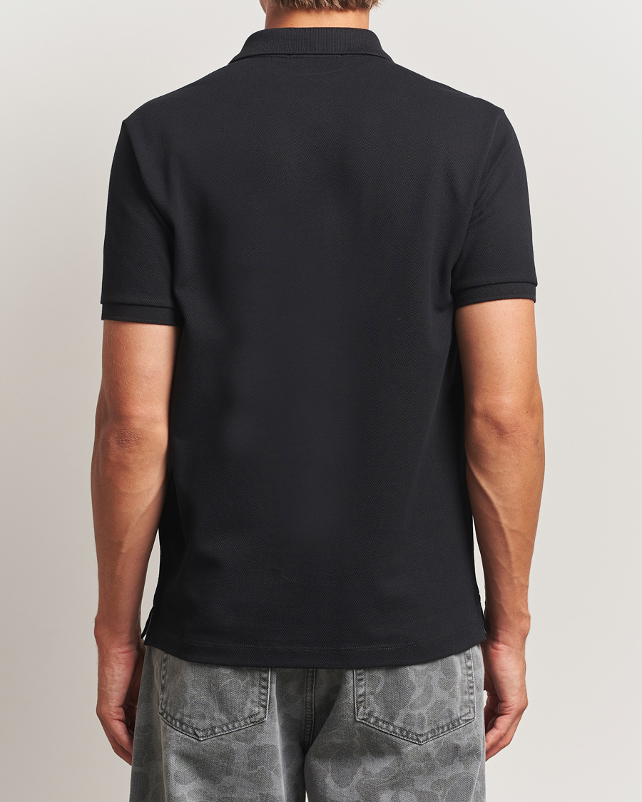 Homme | Polos | Stone Island | Organic Cotton Pique Polo Black