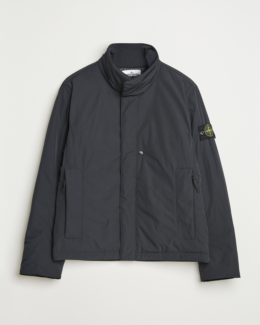 Homme | Manteaux Et Vestes | Stone Island | Micro Twill Padded Jacket Black
