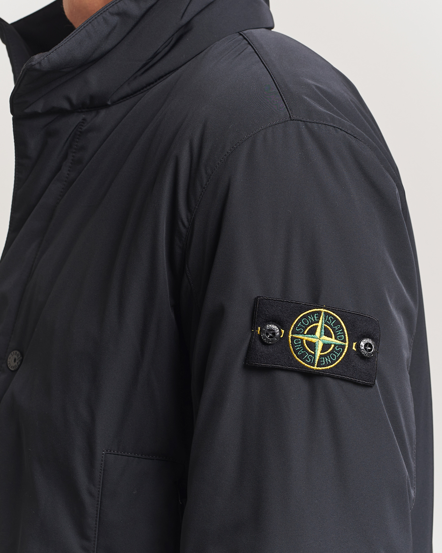Homme | Manteaux Et Vestes | Stone Island | Micro Twill Padded Jacket Black