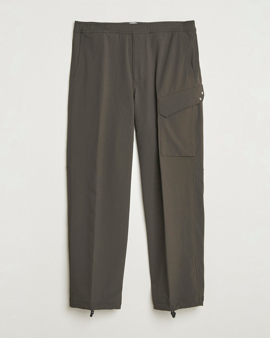 Homme | Pantalons | Stone Island | Stellina Nylon Stretch Cargo Joggers Lead Grey