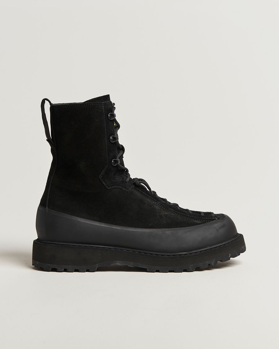 Homme | Bottes | Stone Island | Suede Hiking Boots Black