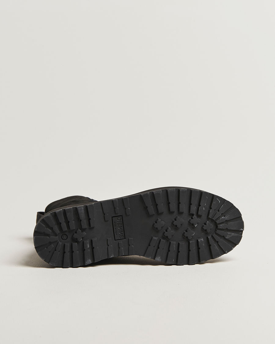 Homme | Bottes | Stone Island | Suede Hiking Boots Black