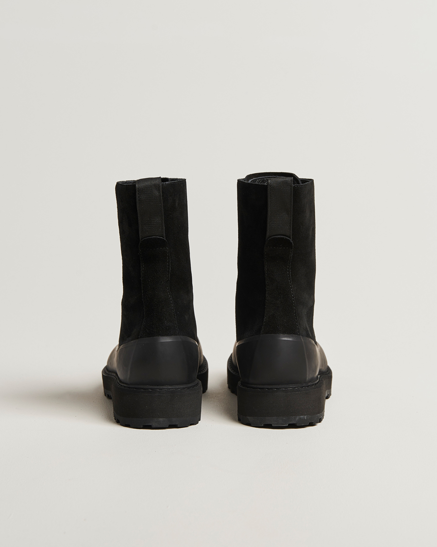 Homme | Bottes | Stone Island | Suede Hiking Boots Black