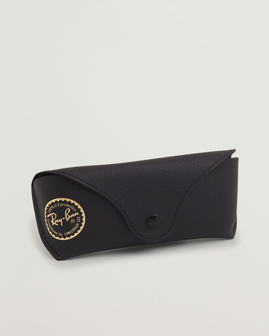 Heren | Zonnebrillen | Ray-Ban | Original Wayfarer Polarized Sunglasses Black/Green