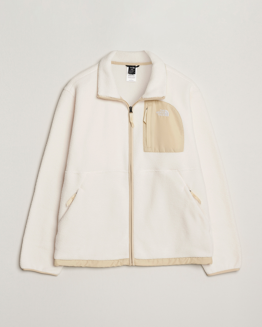 Homme | Pulls Et Tricots | The North Face | Yumiori Full Zip Fleece Off White