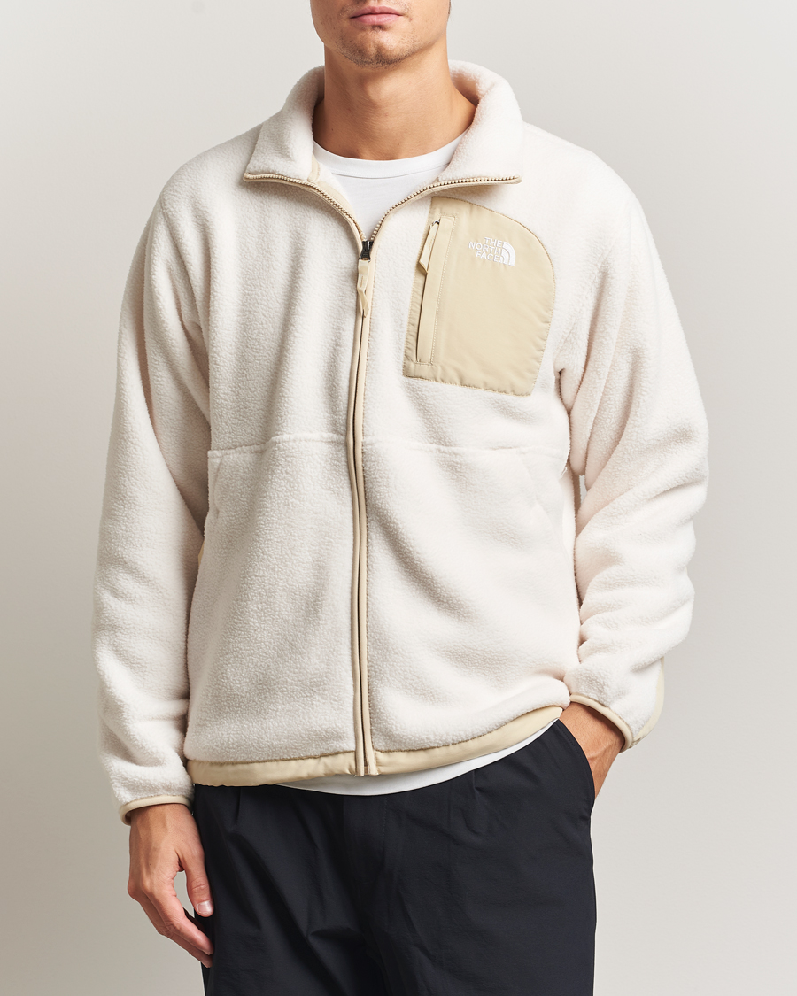 Homme | Pulls Et Tricots | The North Face | Yumiori Full Zip Fleece Off White