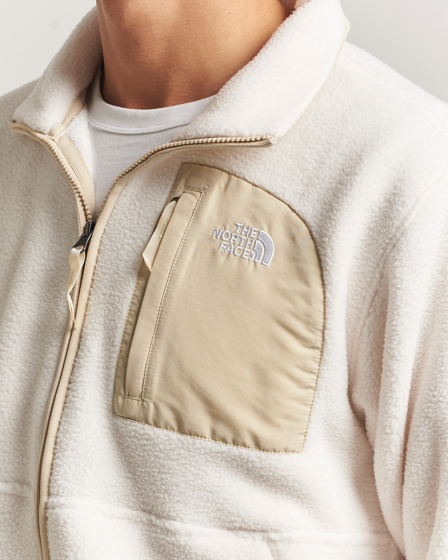 Homme | Pulls Et Tricots | The North Face | Yumiori Full Zip Fleece Off White