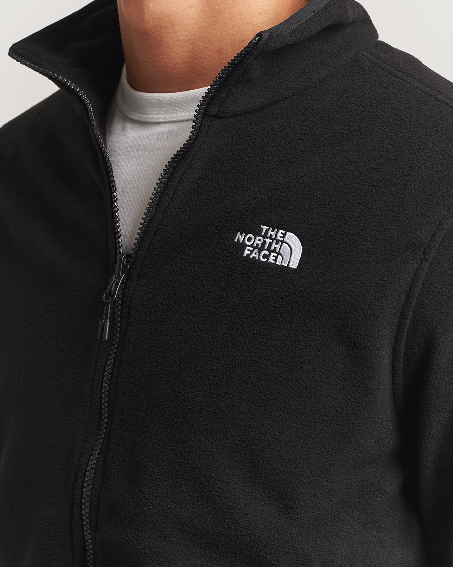 Heren | Truien | The North Face | Glacier Fleece Full Zip Black