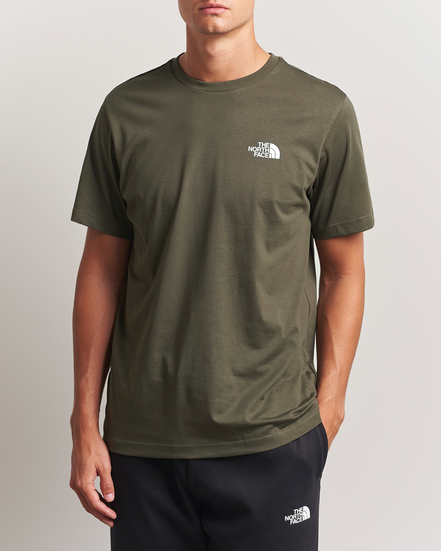 Homme | T-shirts | The North Face | Simple Dome T-Shirt Military
