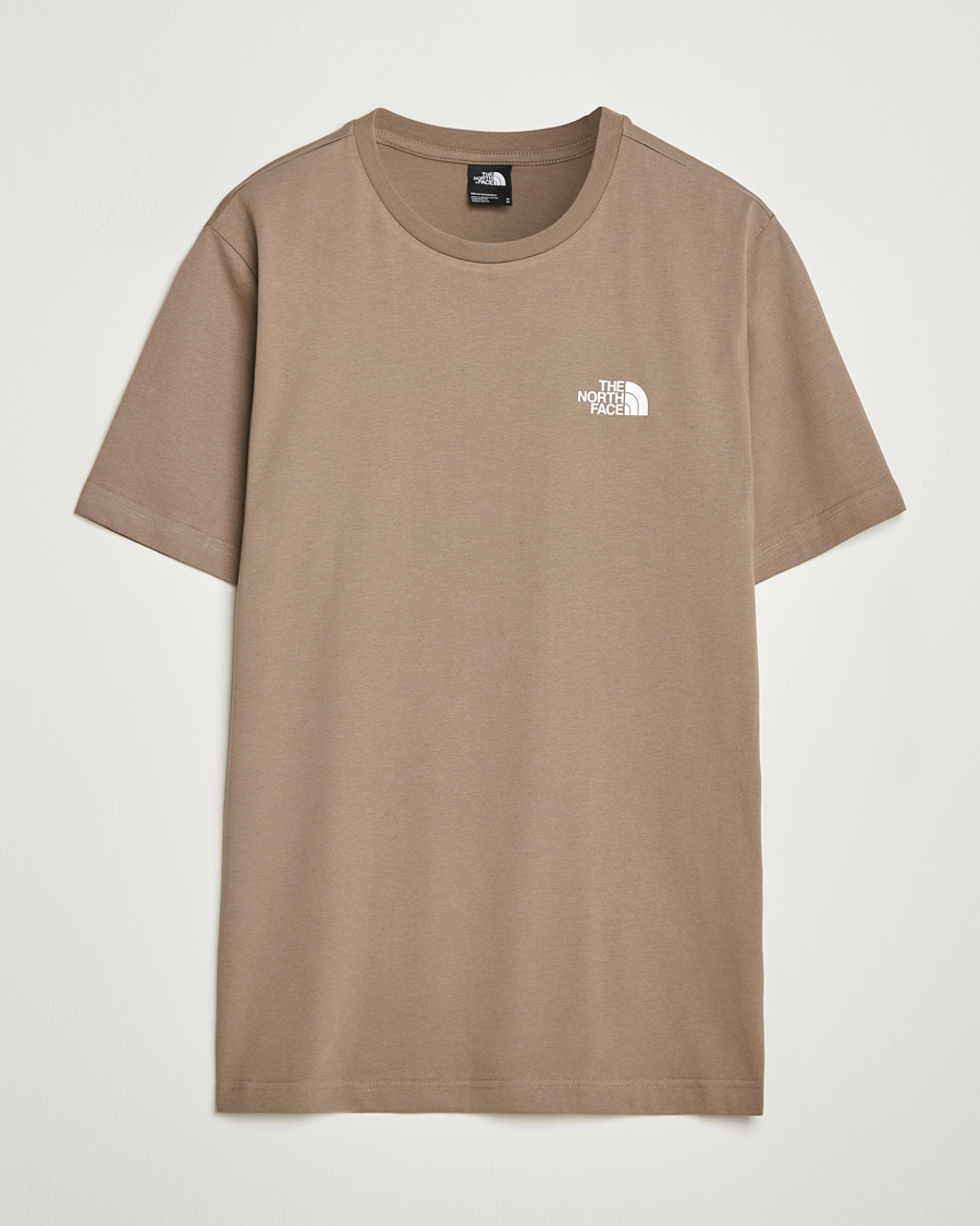 Homme | T-shirts | The North Face | Simple Dome T-Shirt Beige